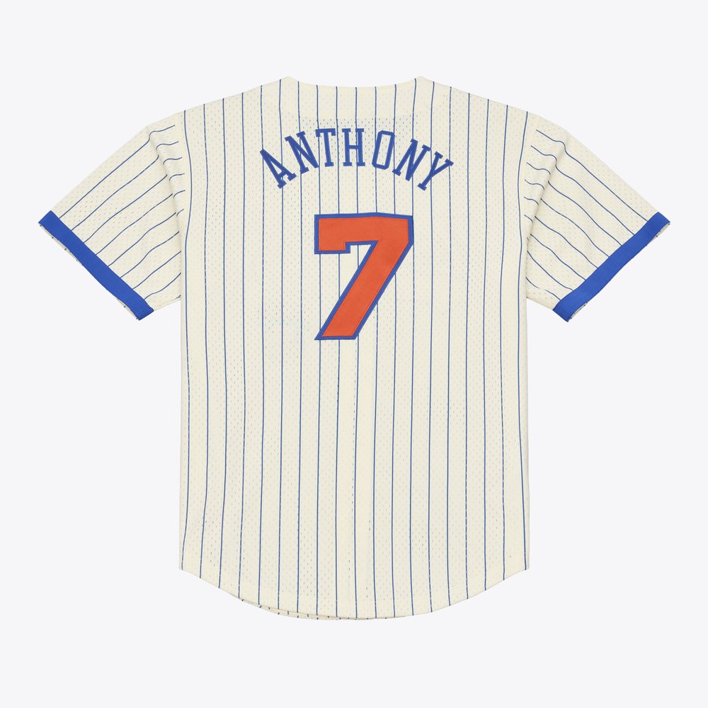 Maillot Carmelo Anthony New York Knicks Hardwood Classics - Cream