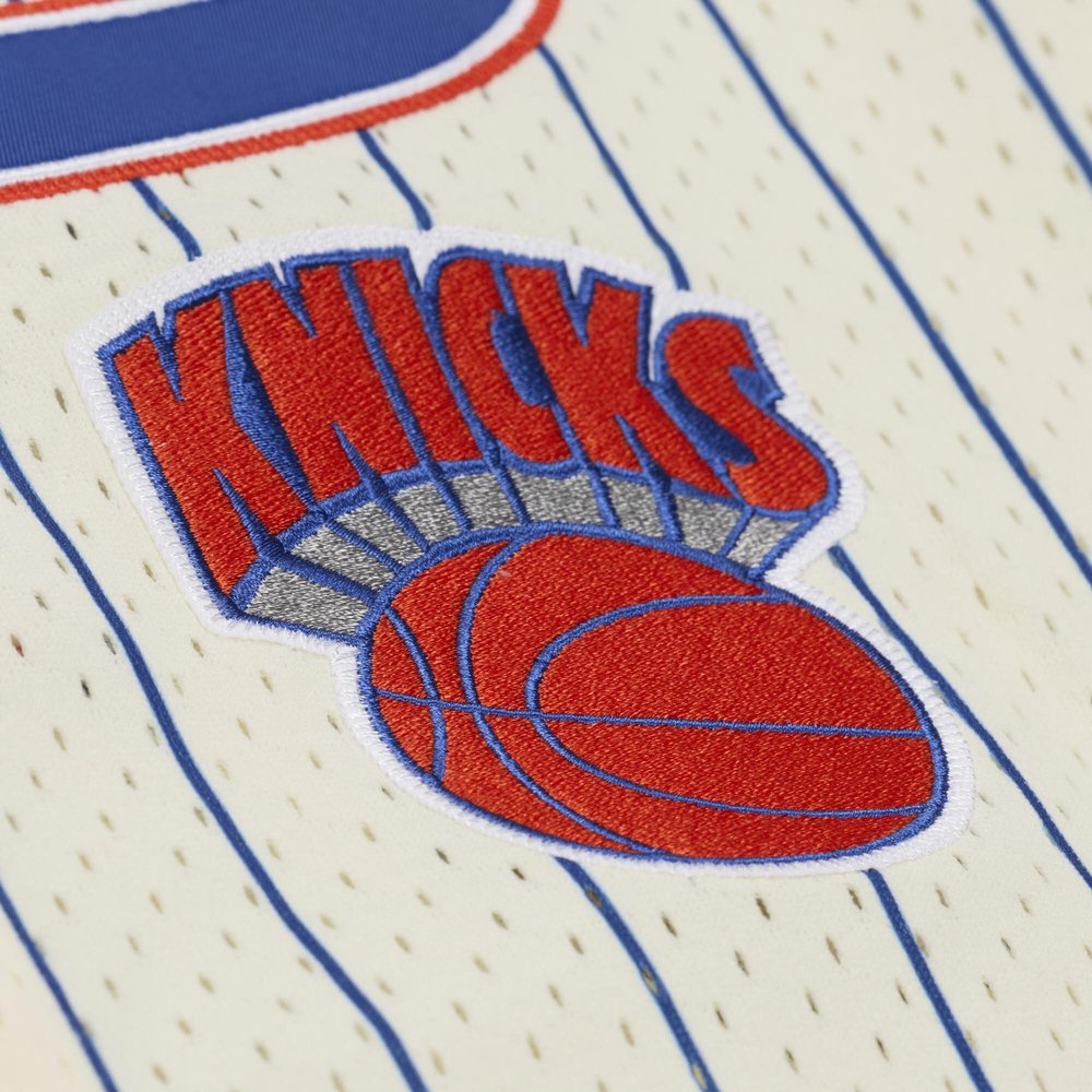 Maillot Carmelo Anthony New York Knicks Hardwood Classics - Cream