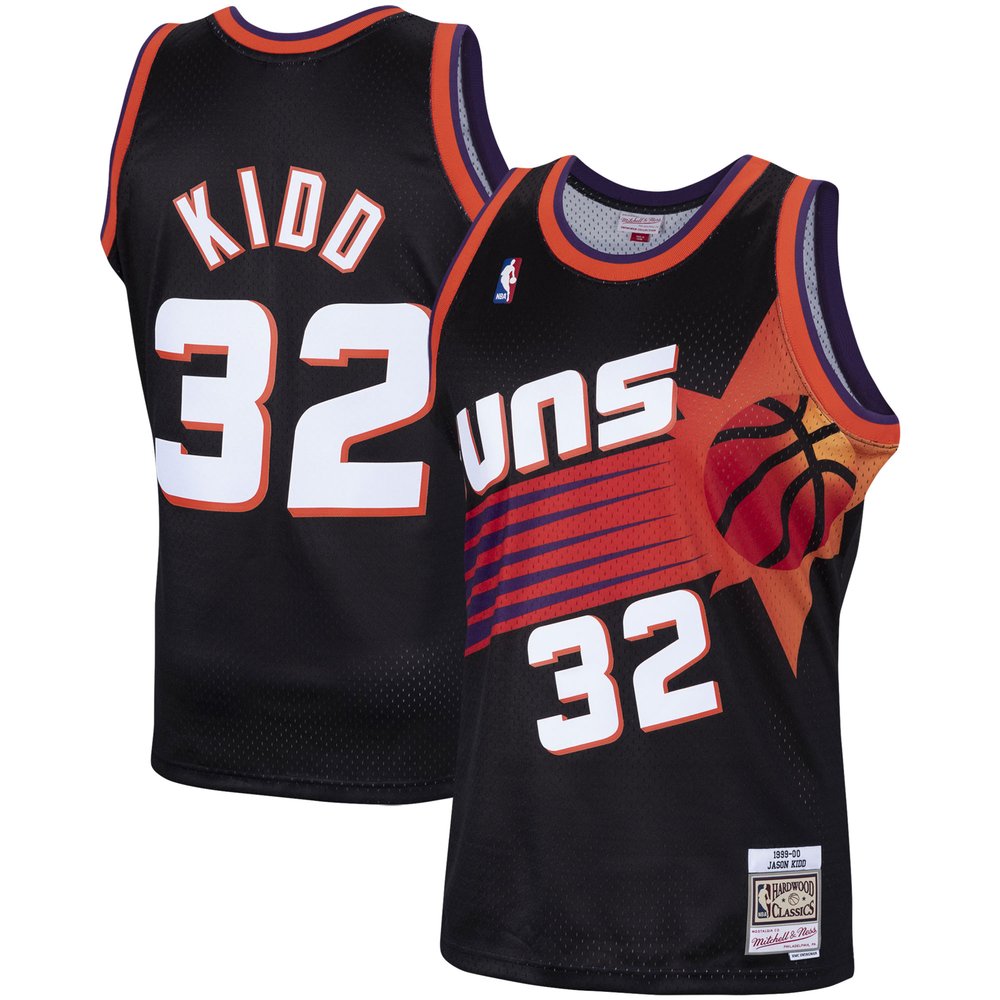 Maillot Jason Kidd Phoenix Suns Swingman Hardwood Classics - Black