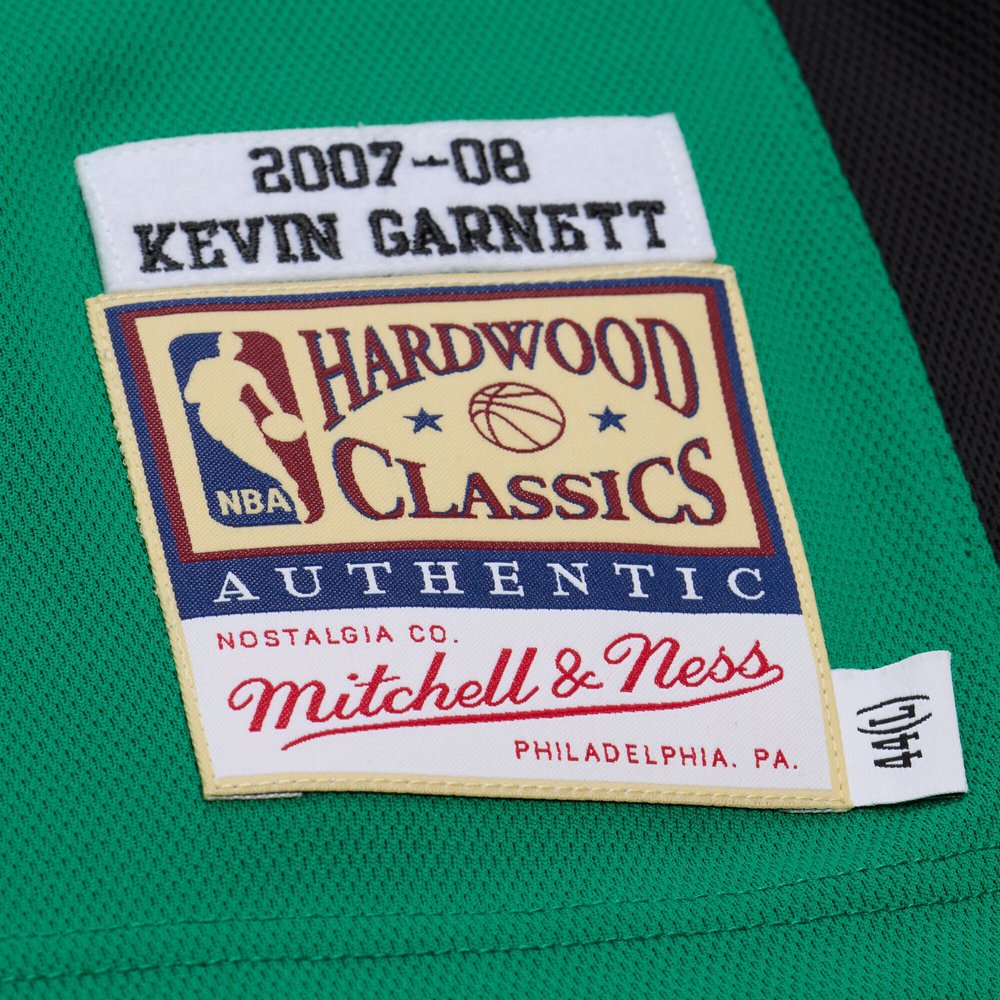 Maillot Kevin Garnett Boston Celtics Authentic Hardwood Classics - Kelly Green