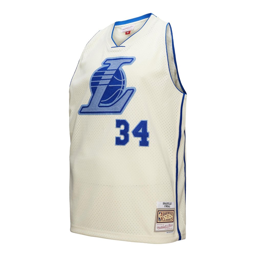 Maillot Shaquille O'Neal Los Angeles Lakers Swingman Hardwood Classics - Cream
