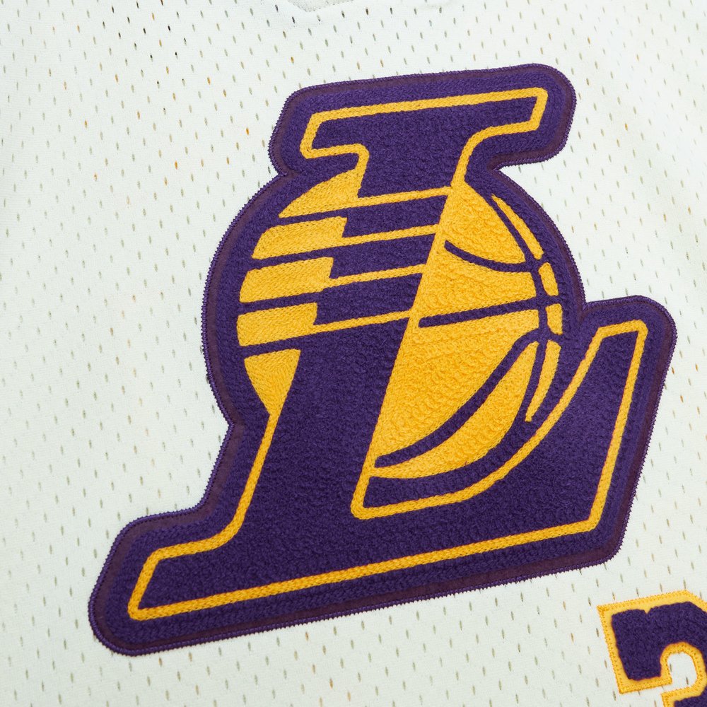 Maillot Shaquille O'Neal Los Angeles Lakers Swingman Hardwood Classics - Cream