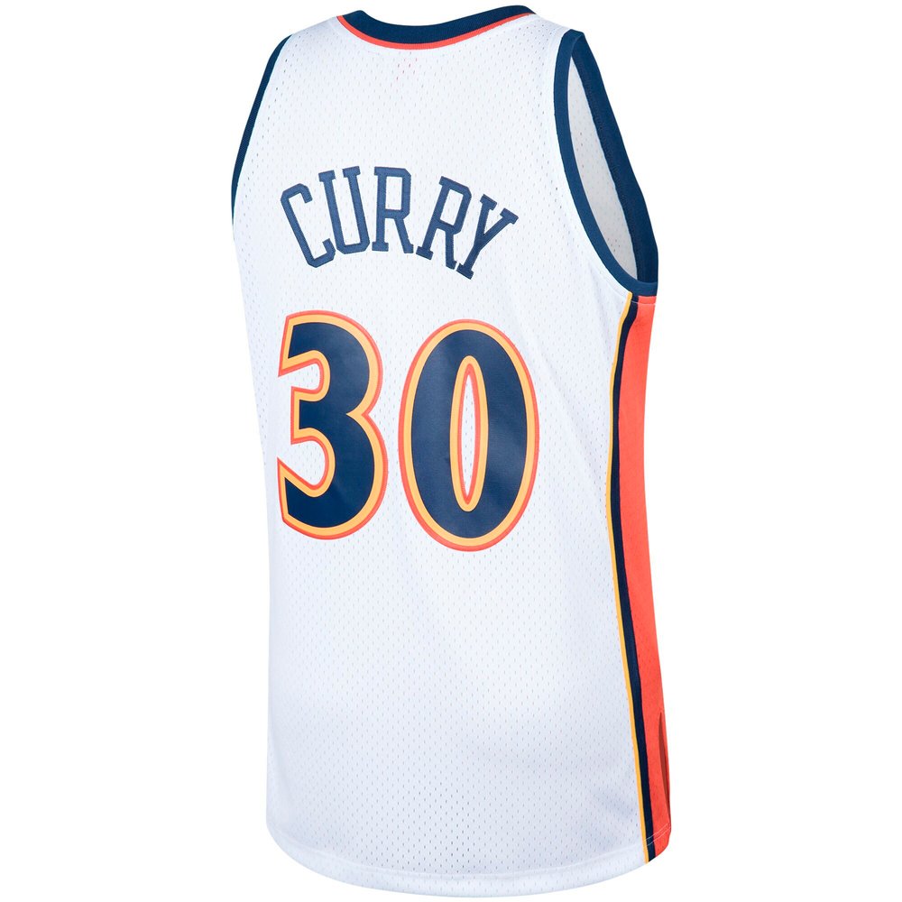 Maillot Stephen Curry Golden State Warriors Swingman Hardwood Classics - White
