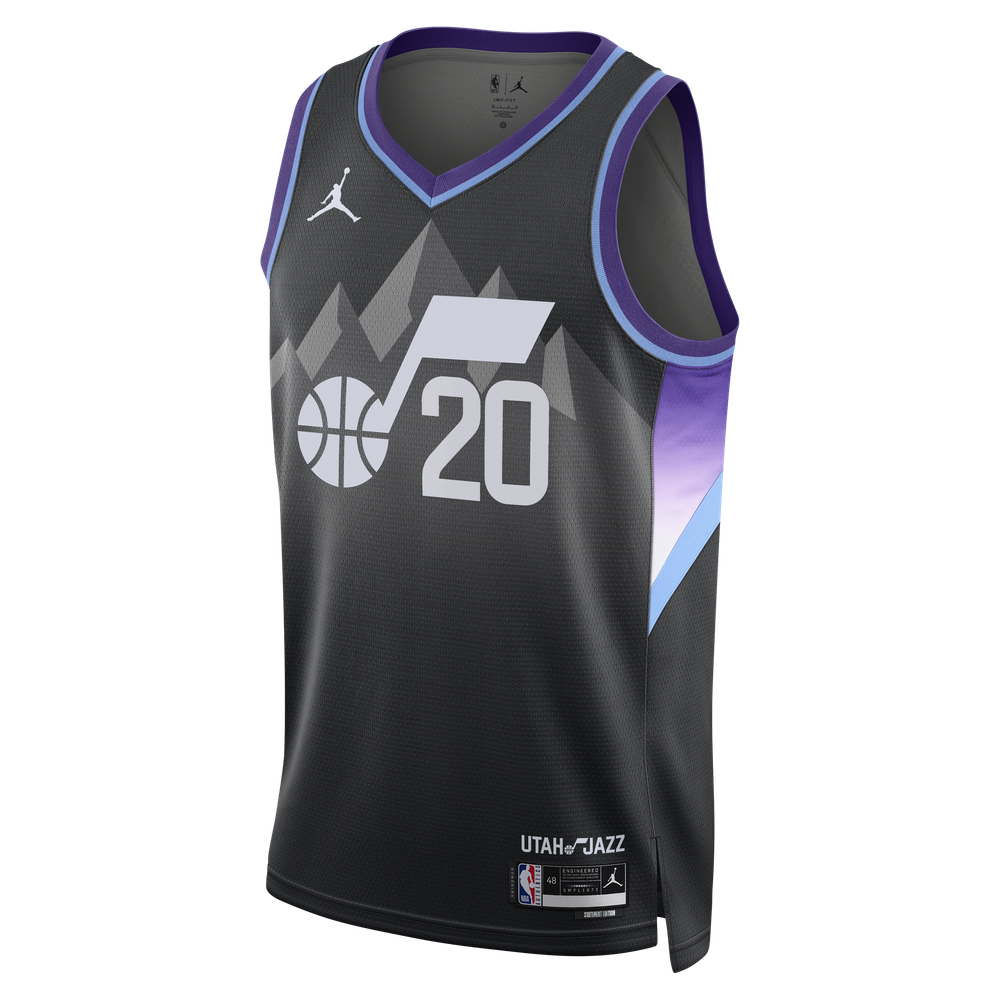 Maillot Jaren Jackson Jr. Utah Jazz Swingman Statement Edition - Black