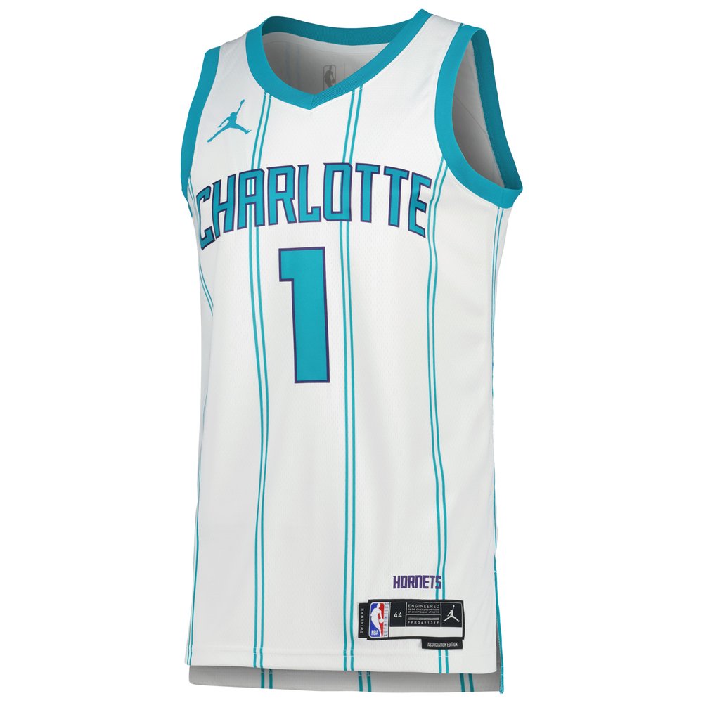 Maillot LaMelo Ball Charlotte Hornets Swingman Association Edition - White