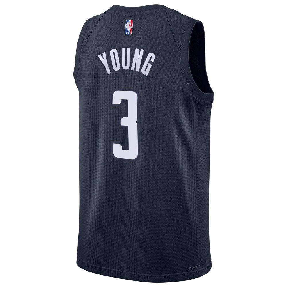 Maillot Trae Young Washington Wizards Swingman Statement Edition - Navy