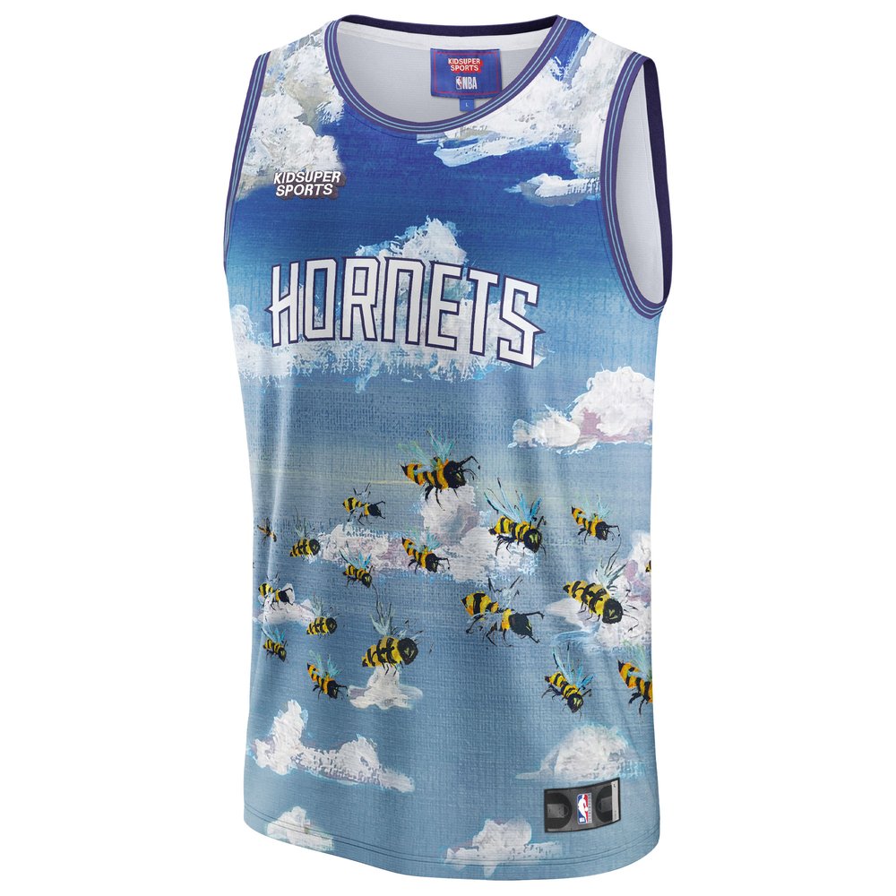 Maillot Charlotte Hornets Replica - Blue