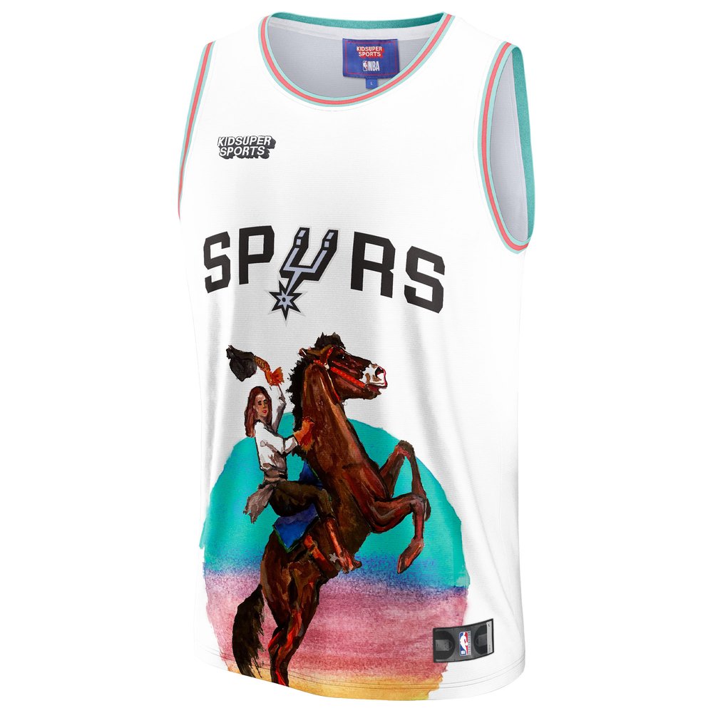 Maillot San Antonio Spurs Replica - White