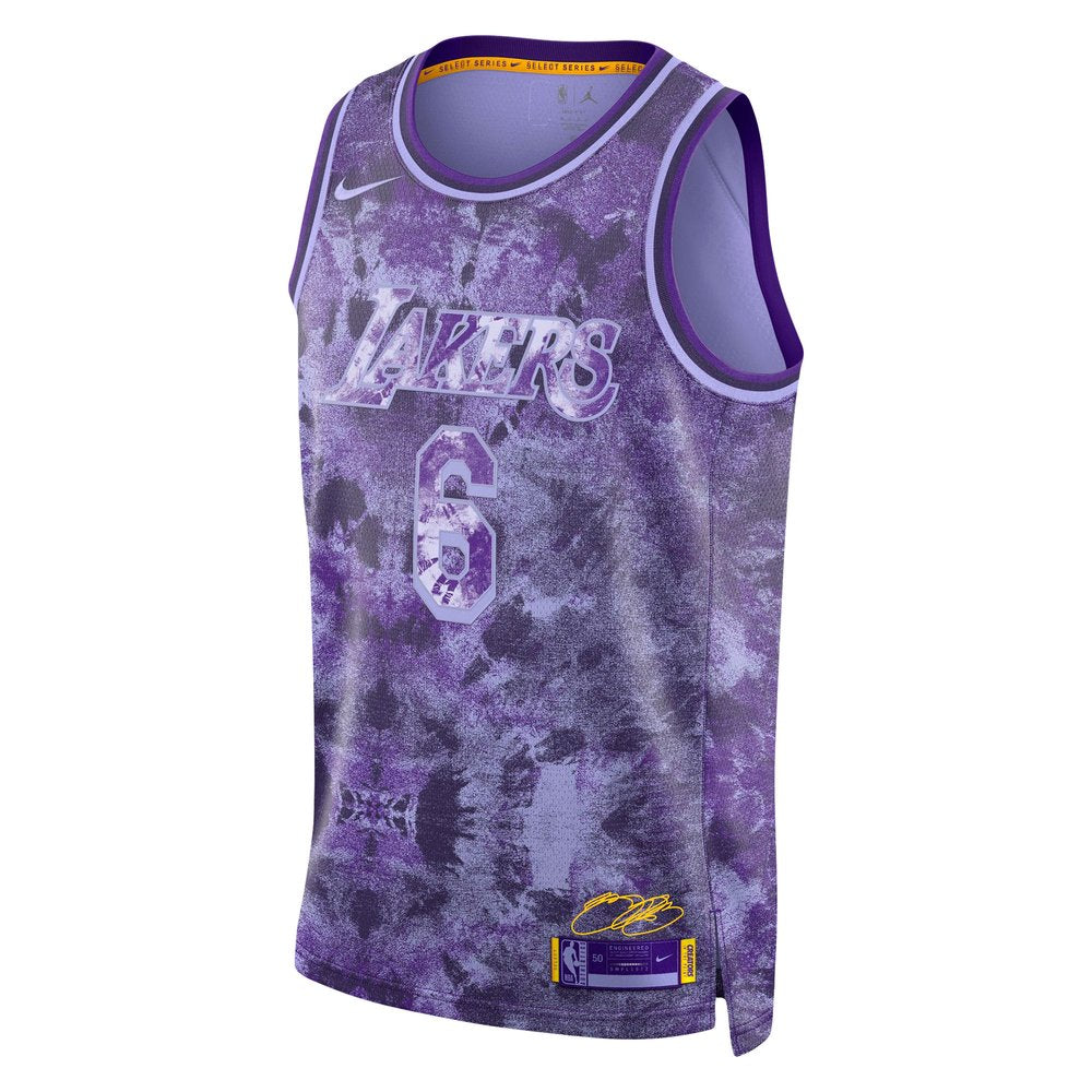 Maillot LeBron James Los Angeles Lakers Swingman Select Series - Purple