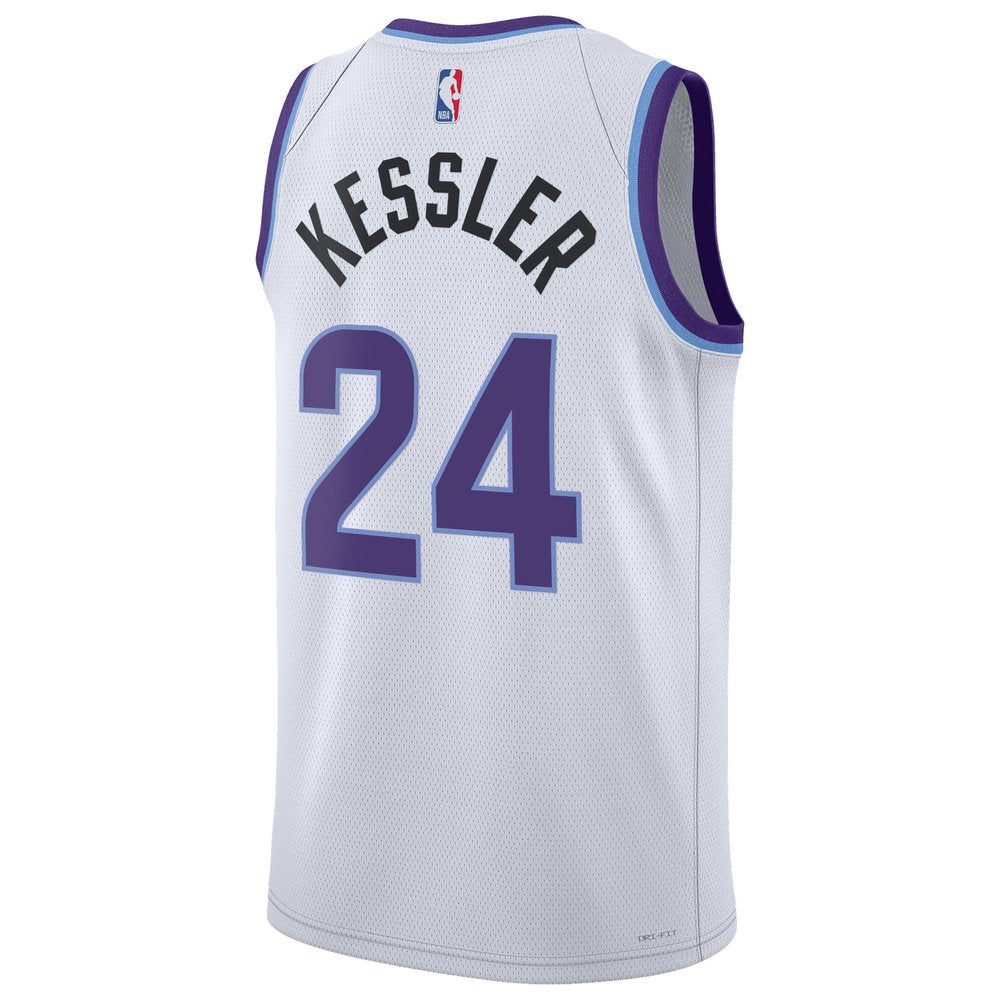 Maillot Walker Kessler Utah Jazz Swingman Association Edition - White