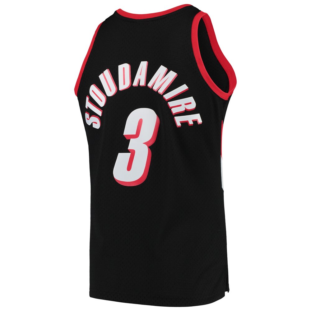Maillot Damon Stoudamire Portland Trail Blazers Swingman Hardwood Classics - Black