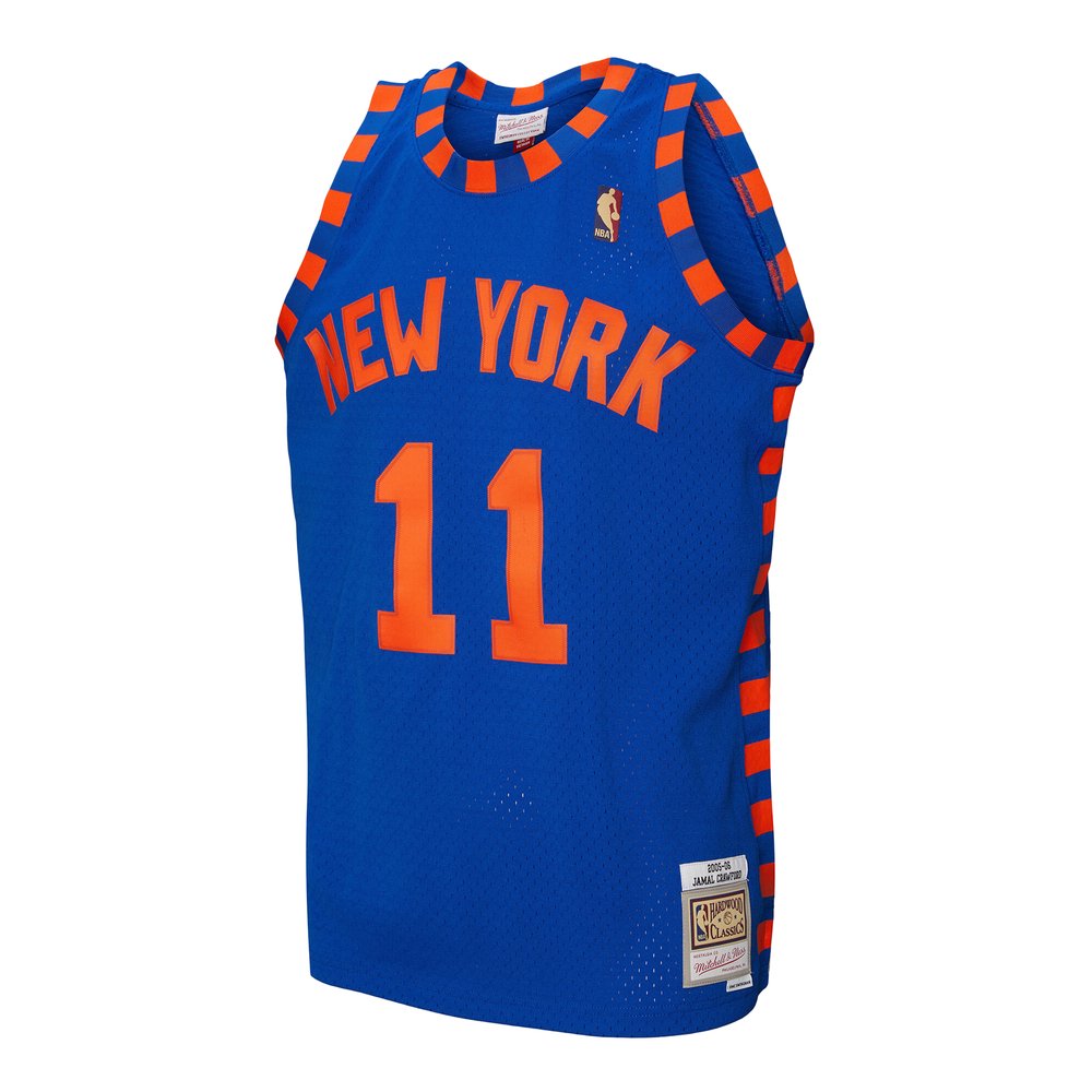 Maillot Jamal Crawford New York Knicks Swingman Hardwood Classics - Blue