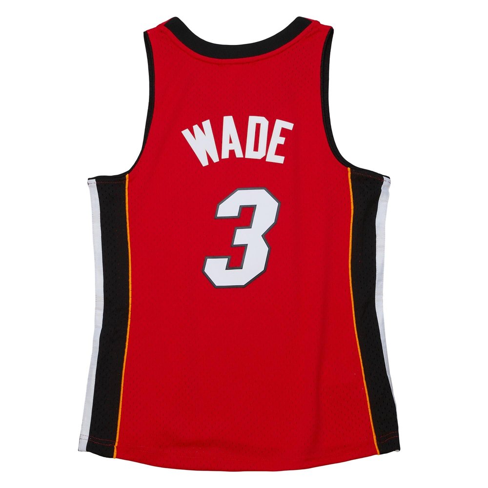 Maillot Dwyane Wade Miami Heat Swingman Hardwood Classics Femme - Red