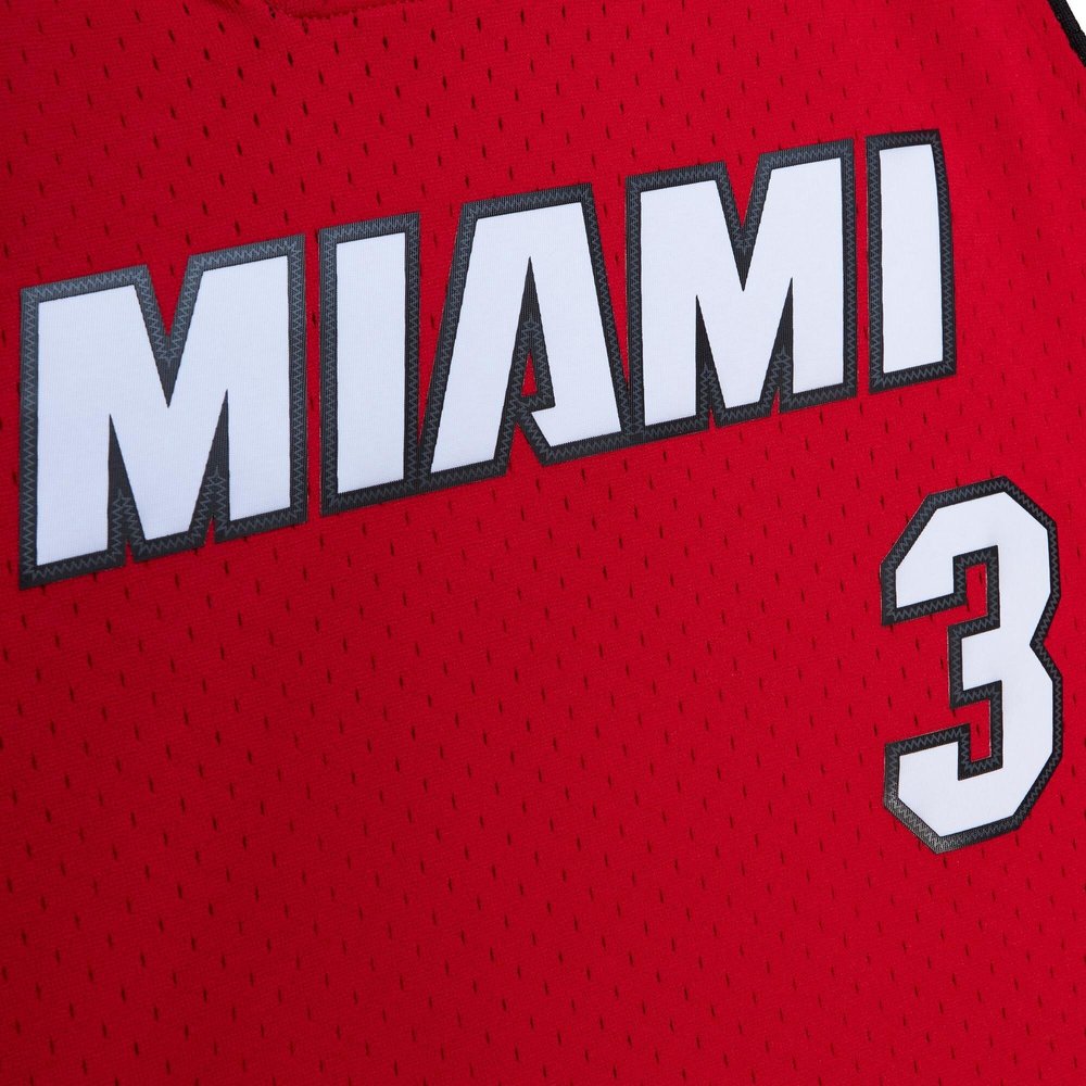 Maillot Dwyane Wade Miami Heat Swingman Hardwood Classics Femme - Red
