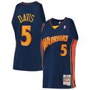 Maillot Baron Davis Golden State Warriors Swingman Hardwood Classics - Navy