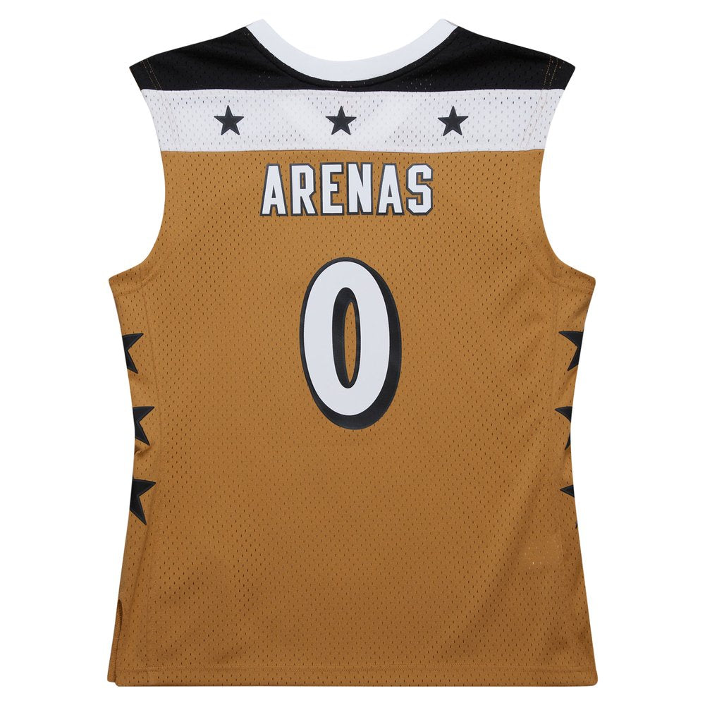Maillot Gilbert Arenas Washington Wizards Swingman Hardwood Classics - Gold