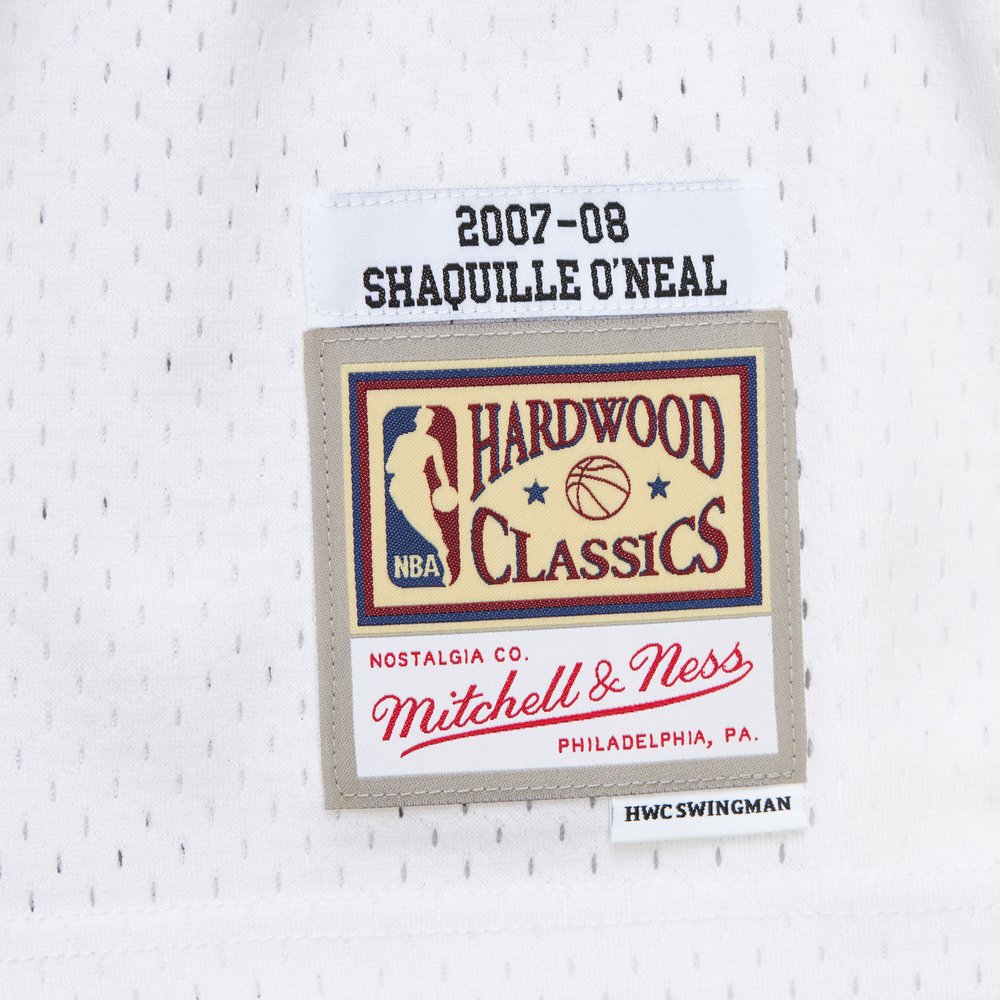 Maillot Shaquille O'Neal Miami Heat Swingman Hardwood Classics - White