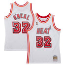 Maillot Shaquille O'Neal Miami Heat Swingman Hardwood Classics - White