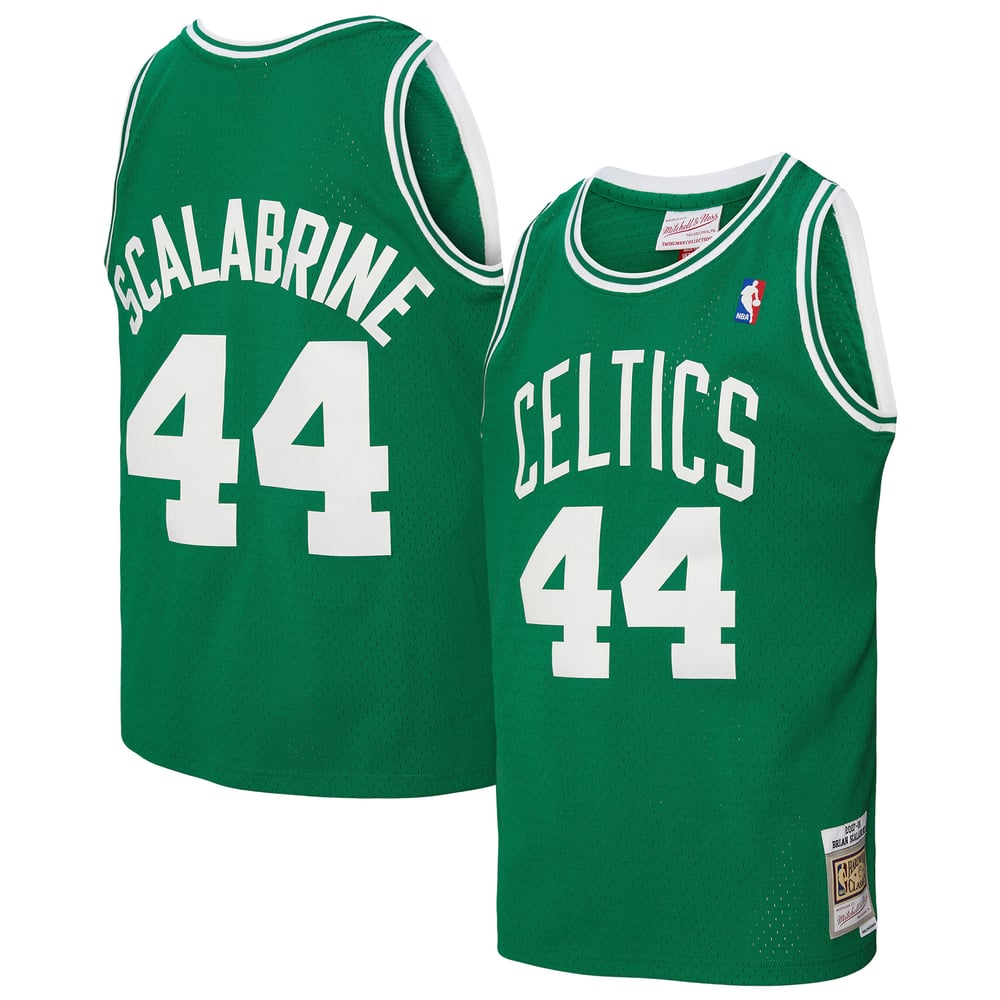 Maillot Brian Scalabrine Boston Celtics Swingman Hardwood Classics - Kelly Green