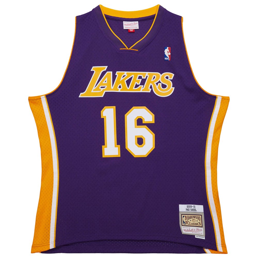 Maillot Pau Gasol Los Angeles Lakers Swingman Hardwood Classics - Purple