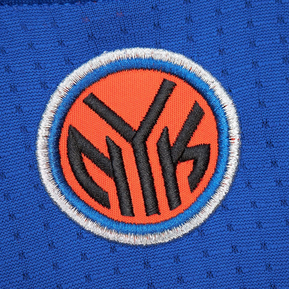 Maillot Carmelo Anthony New York Knicks Authentic Hardwood Classics - Blue