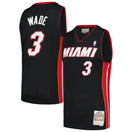 Maillot Dwyane Wade Miami Heat Swingman Hardwood Classics - Black