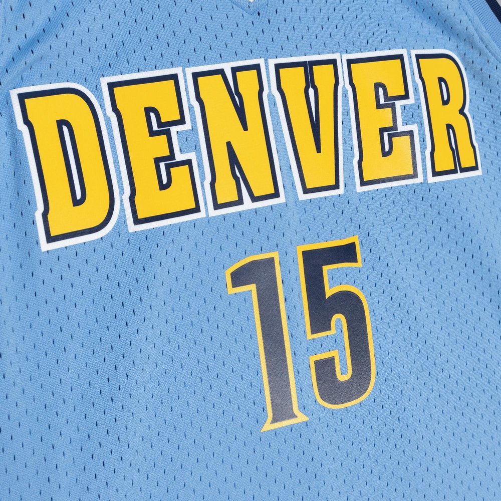 Maillot Nikola Jokic Denver Nuggets Swingman Hardwood Classics - Light Blue