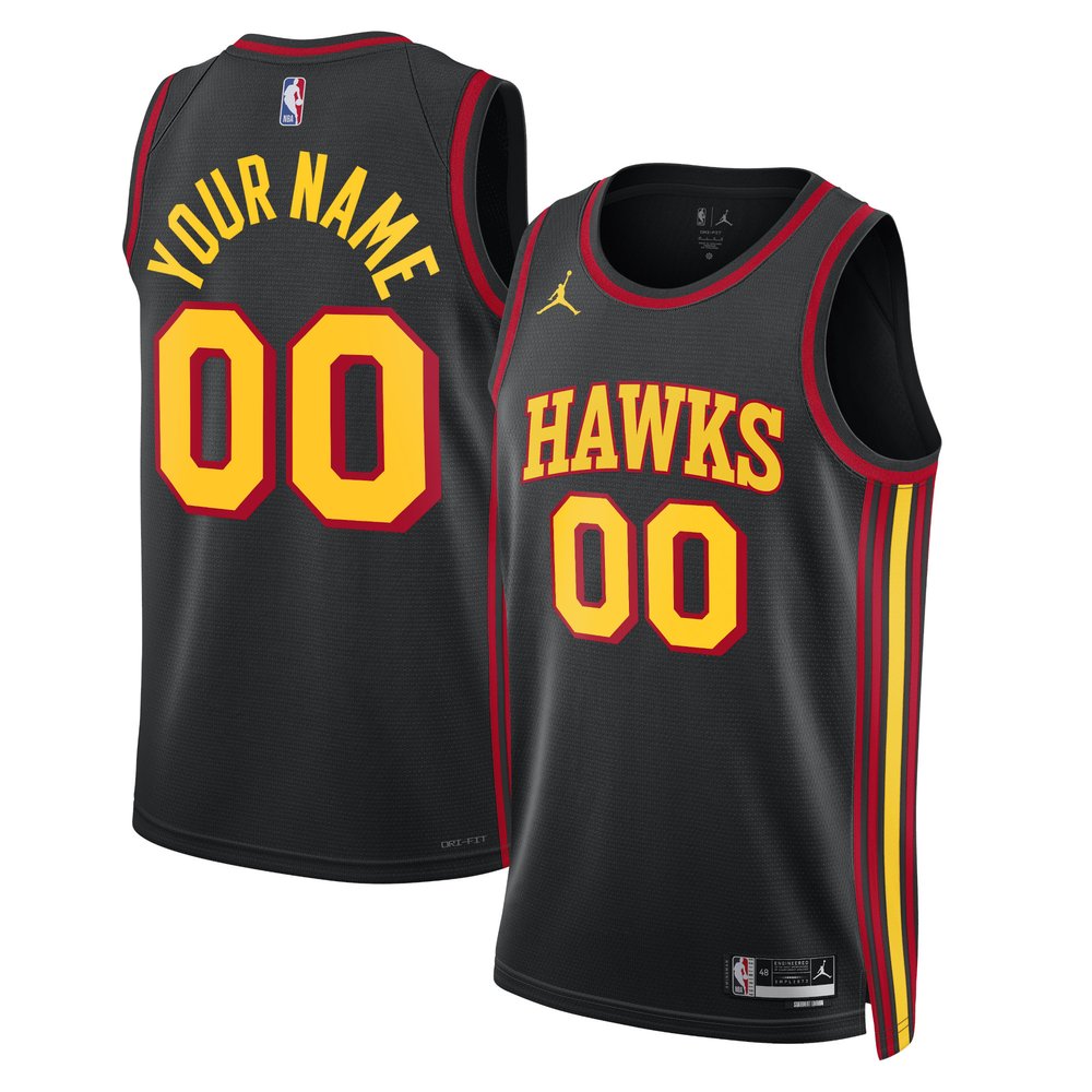 Maillot Atlanta Hawks Swingman Statement Edition - Black