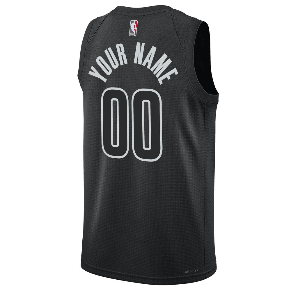 Maillot Brooklyn Nets Swingman Statement Edition - Black