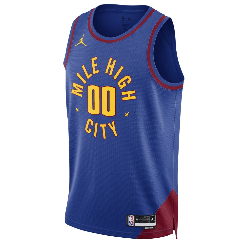 Maillot Denver Nuggets Swingman Statement Edition - Blue