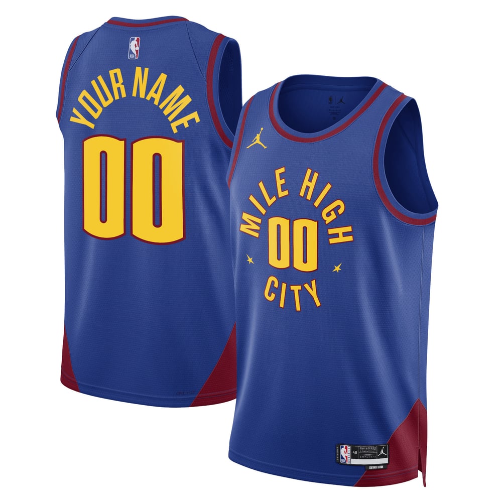 Maillot Denver Nuggets Swingman Statement Edition - Blue