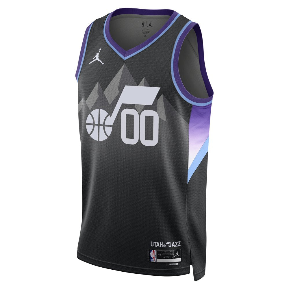 Maillot Utah Jazz Swingman Statement Edition - Black