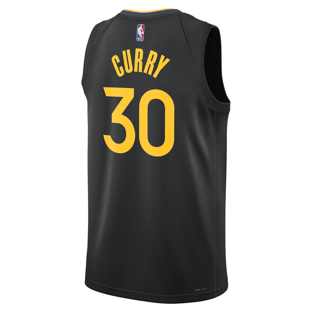 Maillot Stephen Curry Golden State Warriors Swingman Statement Edition - Black