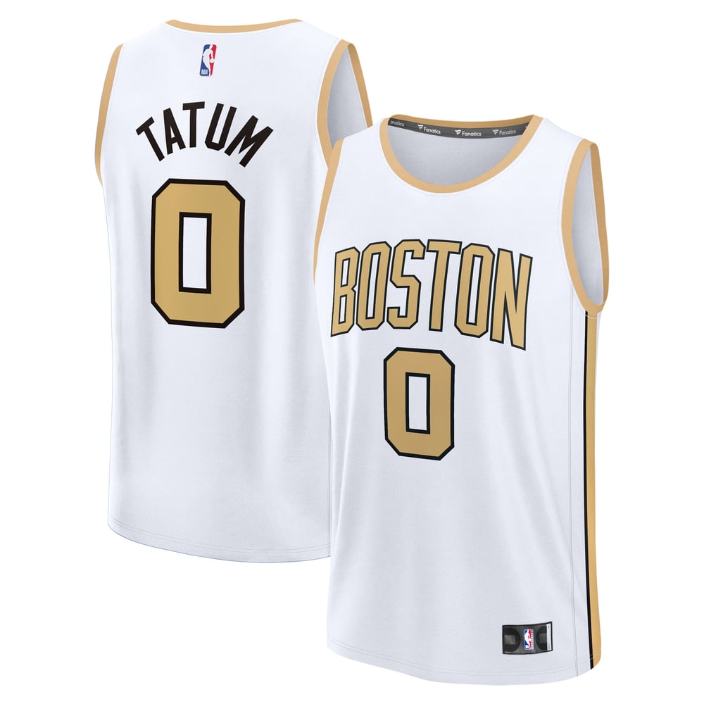 Maillot Jayson Tatum Boston Celtics Fast Break City Edition - White