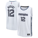 Maillot Ja Morant Memphis Grizzlies Fast Break City Edition - White