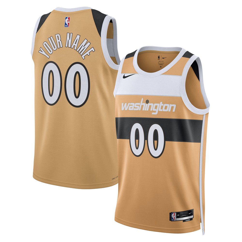 Maillot Washington Wizards Swingman City Edition - Gold