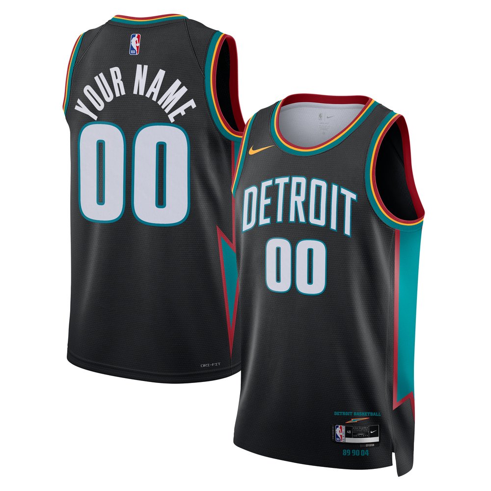 Maillot Detroit Pistons Swingman City Edition - Charcoal