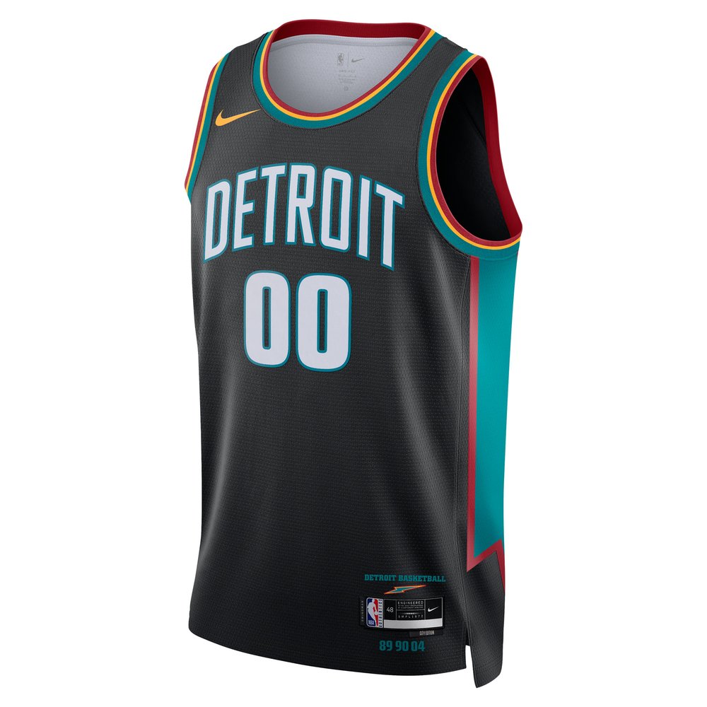 Maillot Detroit Pistons Swingman City Edition - Charcoal