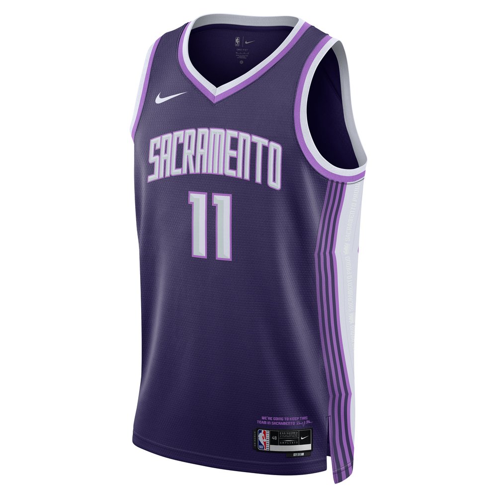 Maillot Domantas Sabonis Sacramento Kings Swingman City Edition - City Edition