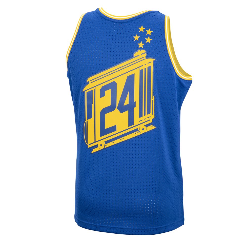 Maillot Rick Barry Golden State Warriors Swingman Hardwood Classics - Royal