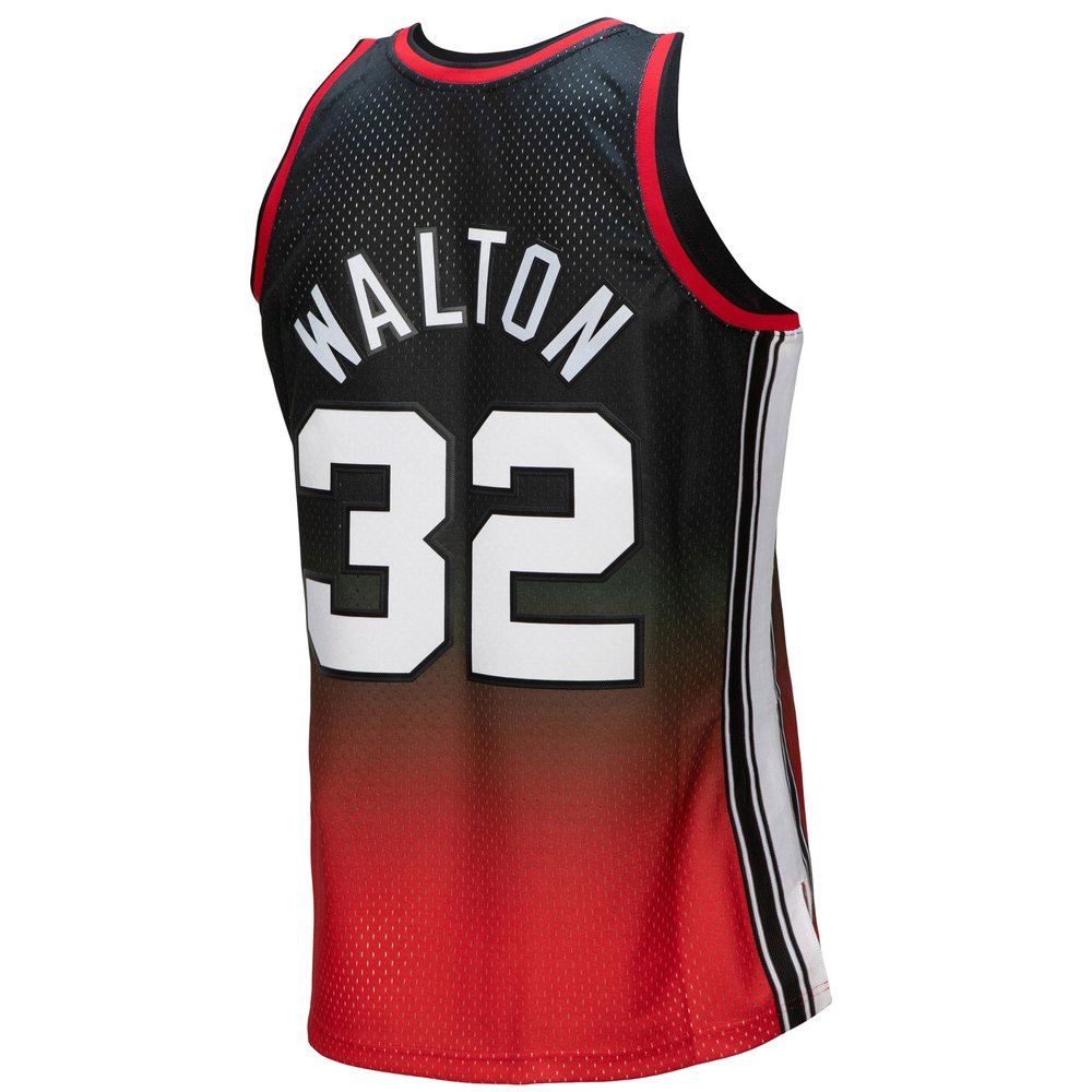 Maillot Bill Walton Portland Trail Blazers Swingman Hardwood Classics - Red/Black