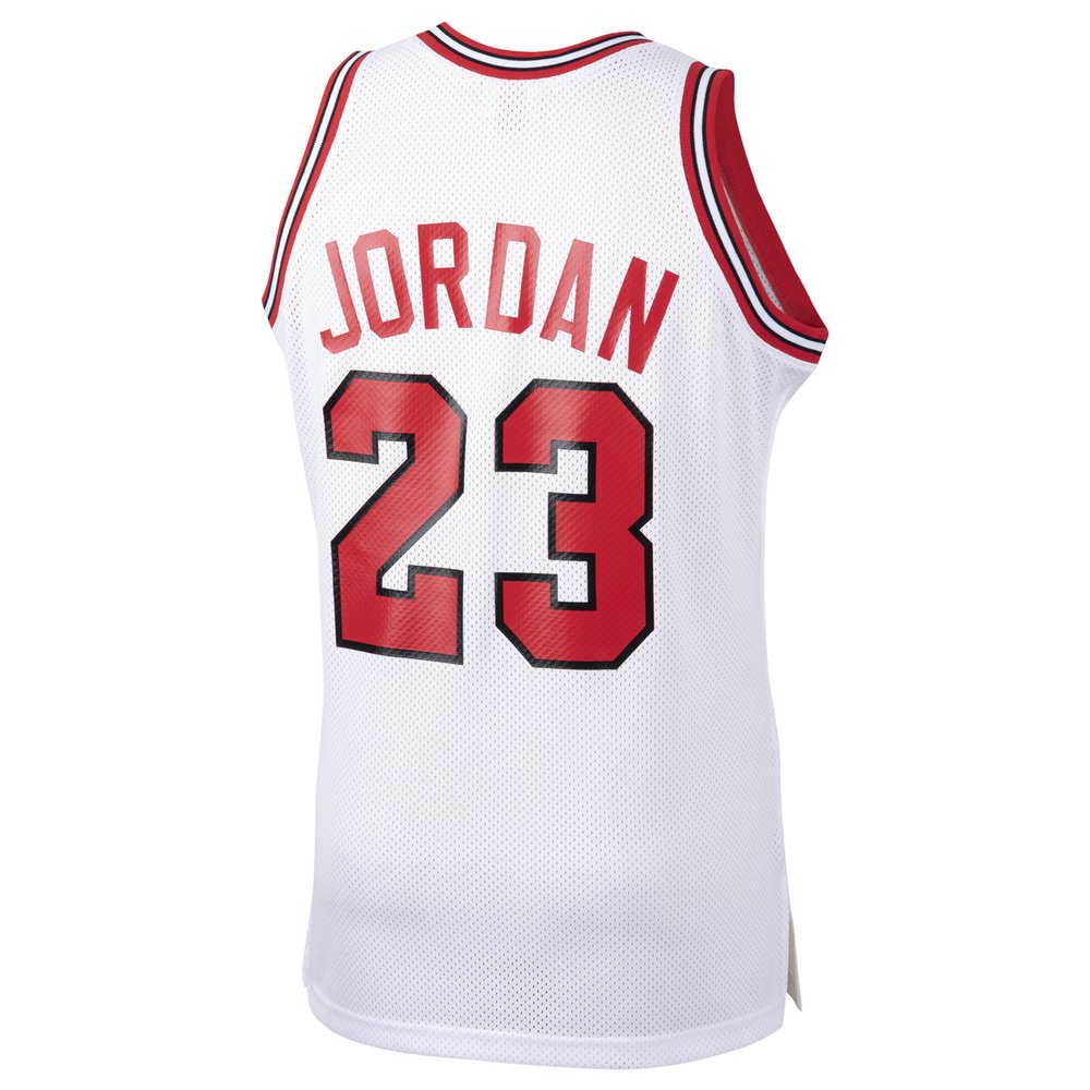 Maillot Michael Jordan Chicago Bulls Authentic Hardwood Classics - White