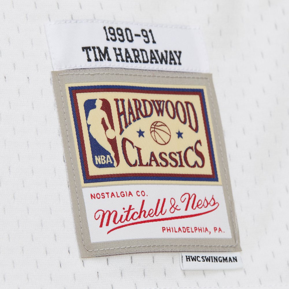Maillot Tim Hardaway Golden State Warriors Swingman Hardwood Classics - White