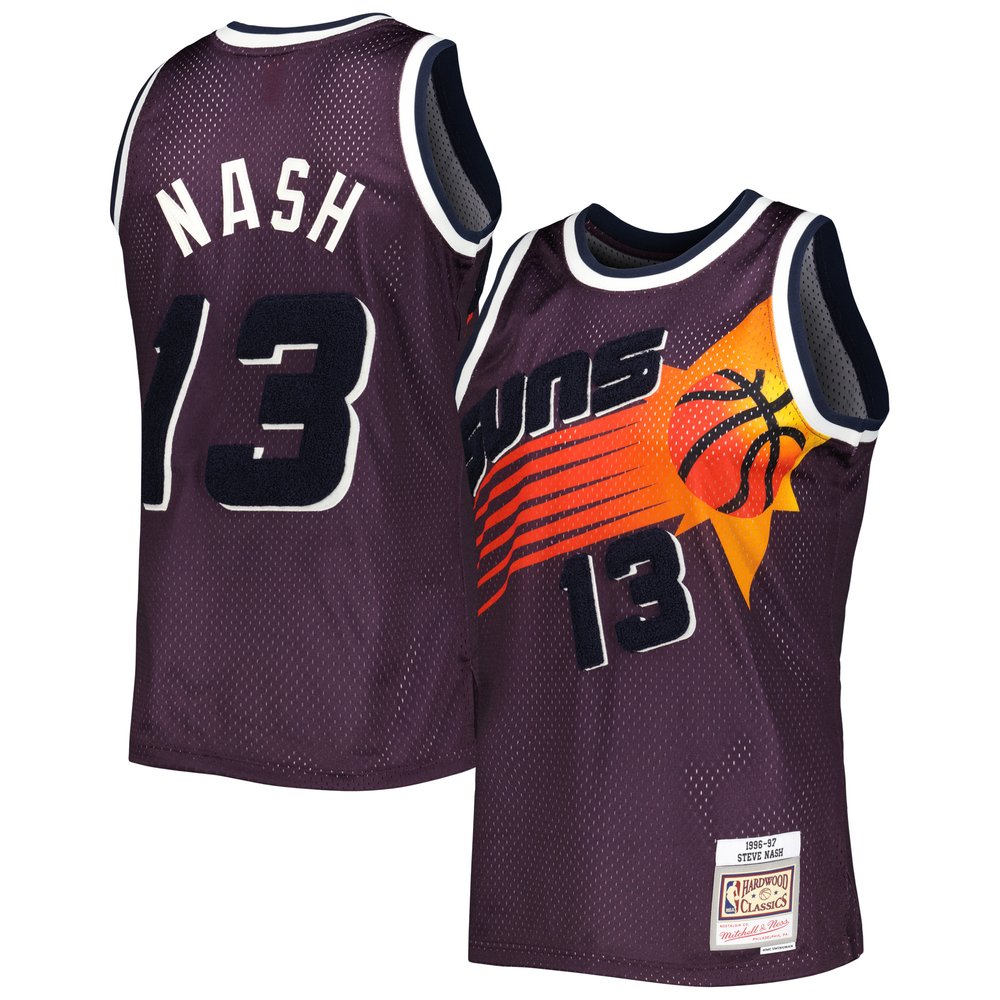 Maillot Steve Nash Phoenix Suns Swingman Hardwood Classics - Purple