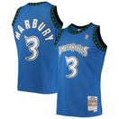 Maillot Stephon Marbury Minnesota Timberwolves Swingman Hardwood Classics - Blue