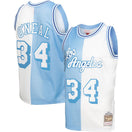 Maillot Shaquille O'Neal Los Angeles Lakers Swingman Hardwood Classics - Powder Blue/White