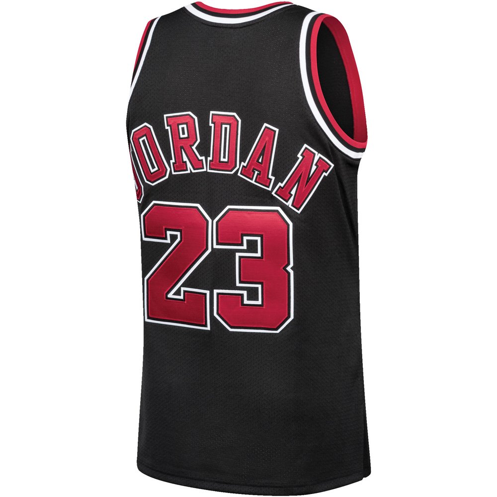 Maillot Michael Jordan Chicago Bulls Authentic Hardwood Classics - Black