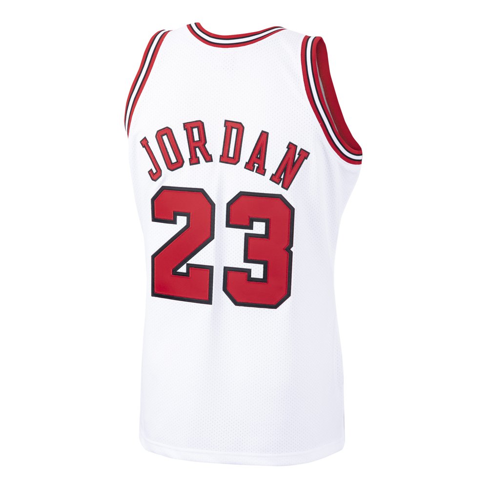 Maillot Michael Jordan Chicago Bulls Authentic Hardwood Classics - White