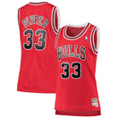 Maillot Scottie Pippen Chicago Bulls Swingman Hardwood Classics Femme - Red