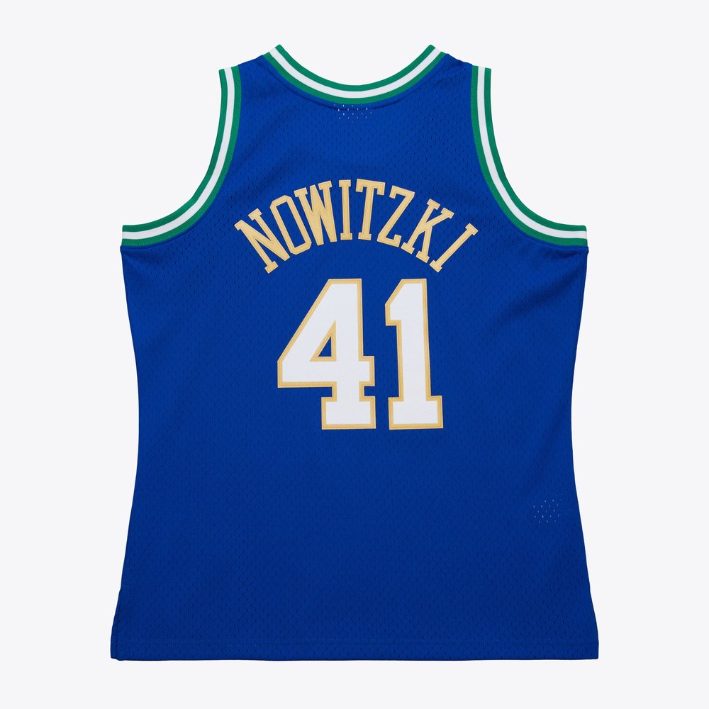 Maillot Dirk Nowitzki Dallas Mavericks Swingman - Royal